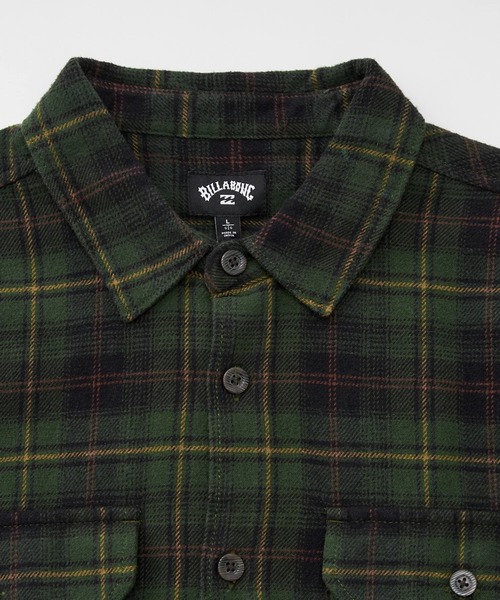 BILLABONG(ビラボン)の「BILLABONG メンズ 24A053500-OFFSHORE FLANNEL 長袖シャツ 【2025年秋冬モデル】/ビラボンチェック柄ネルシャツ(シャツ/ブラウス・メンズ・ブラック/ブルー系その他・MEDIUM/LARGE/X-LARGE)」の4枚目の写真