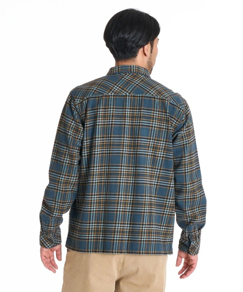 BILLABONG(ビラボン)の「BILLABONG メンズ 24A053500-OFFSHORE FLANNEL 長袖シャツ 【2025年秋冬モデル】/ビラボンチェック柄ネルシャツ(シャツ/ブラウス・メンズ・ブラック/ブルー系その他・MEDIUM/LARGE/X-LARGE)」の3枚目の写真