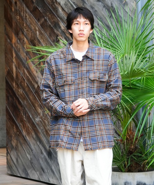 BILLABONG(ビラボン)の「BILLABONG メンズ 24A053500-OFFSHORE FLANNEL 長袖シャツ 【2025年秋冬モデル】/ビラボンチェック柄ネルシャツ(シャツ/ブラウス・メンズ・ブラック/ブルー系その他・MEDIUM/LARGE/X-LARGE)」の11枚目の写真