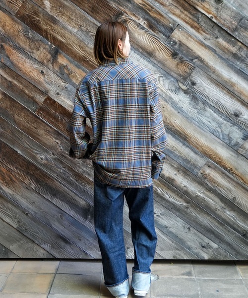 BILLABONG(ビラボン)の「BILLABONG メンズ 24A053500-OFFSHORE FLANNEL 長袖シャツ 【2025年秋冬モデル】/ビラボンチェック柄ネルシャツ(シャツ/ブラウス・メンズ・ブラック/ブルー系その他・MEDIUM/LARGE/X-LARGE)」の17枚目の写真