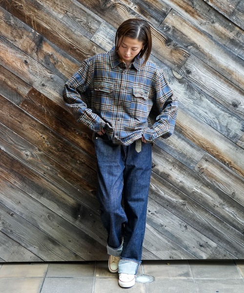 BILLABONG(ビラボン)の「BILLABONG メンズ 24A053500-OFFSHORE FLANNEL 長袖シャツ 【2025年秋冬モデル】/ビラボンチェック柄ネルシャツ(シャツ/ブラウス・メンズ・ブラック/ブルー系その他・MEDIUM/LARGE/X-LARGE)」の16枚目の写真