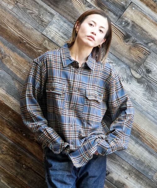 BILLABONG(ビラボン)の「BILLABONG メンズ 24A053500-OFFSHORE FLANNEL 長袖シャツ 【2025年秋冬モデル】/ビラボンチェック柄ネルシャツ(シャツ/ブラウス・メンズ・ブラック/ブルー系その他・MEDIUM/LARGE/X-LARGE)」の19枚目の写真