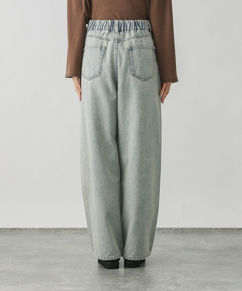 GLOBAL WORK（グローバルワーク）の「GOODデニムカラーバギーパンツ