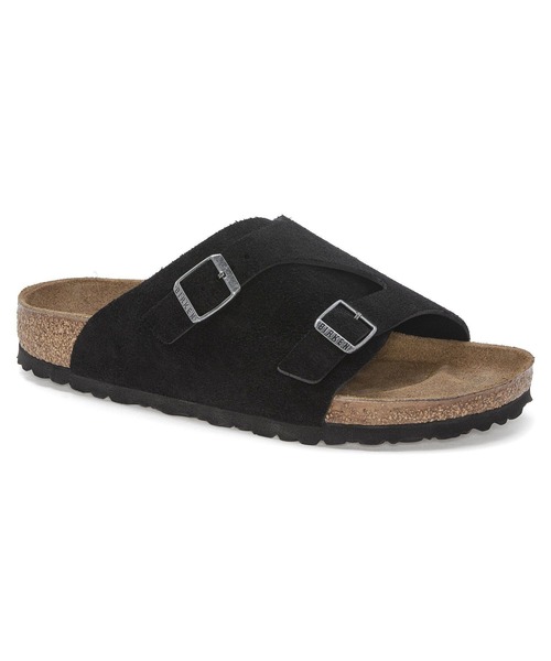 BIRKENSTOCK(ビルケンシュトック)の「【公式】ビルケンシュトック Zurich/チューリッヒ スエードレザー(サンダル・メンズ・ブラック・26.5cm【レギュラー幅】/25cm【レギュラー幅】/27cm【レギュラー幅】/28.5cm【レギュラー幅】/28cm【レギュラー幅】/22.5cm【ナロー幅】/23cm【ナロー幅】/24cm【ナロー幅】/26cm【レギュラー幅】/27cm【ナロー幅】/26.5cm【ナロー幅】/25cm【ナロー幅】/24.5cm【ナロー幅】)」の1枚目の写真