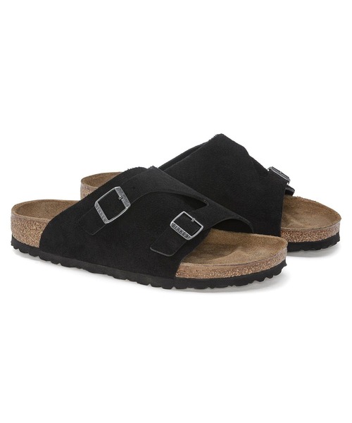 BIRKENSTOCK(ビルケンシュトック)の「【公式】ビルケンシュトック Zurich/チューリッヒ スエードレザー(サンダル・メンズ・ブラック・26.5cm【レギュラー幅】/25cm【レギュラー幅】/27cm【レギュラー幅】/28.5cm【レギュラー幅】/28cm【レギュラー幅】/22.5cm【ナロー幅】/23cm【ナロー幅】/24cm【ナロー幅】/26cm【レギュラー幅】/27cm【ナロー幅】/26.5cm【ナロー幅】/25cm【ナロー幅】/24.5cm【ナロー幅】)」の5枚目の写真