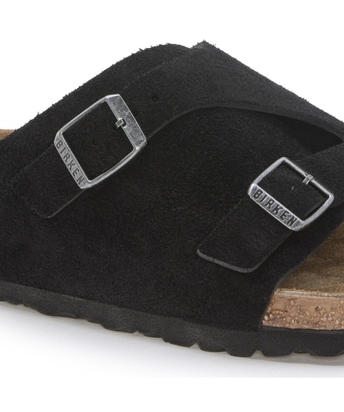 BIRKENSTOCK(ビルケンシュトック)の「【公式】ビルケンシュトック Zurich/チューリッヒ スエードレザー(サンダル・メンズ・ブラック・26.5cm【レギュラー幅】/25cm【レギュラー幅】/27cm【レギュラー幅】/28.5cm【レギュラー幅】/28cm【レギュラー幅】/22.5cm【ナロー幅】/23cm【ナロー幅】/24cm【ナロー幅】/26cm【レギュラー幅】/27cm【ナロー幅】/26.5cm【ナロー幅】/25cm【ナロー幅】/24.5cm【ナロー幅】)」の6枚目の写真