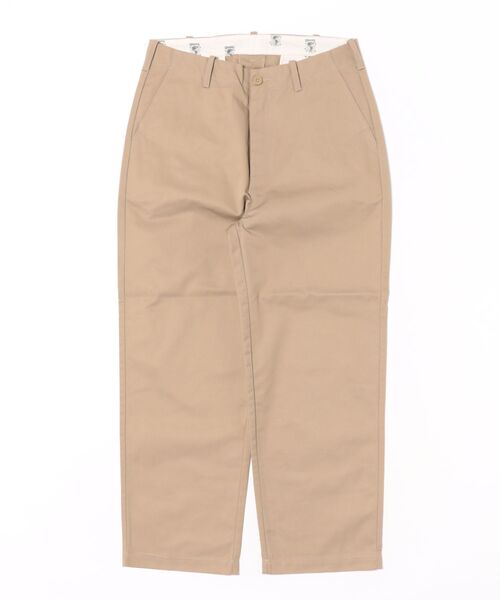 IO（イオ）（イオ）の「UNIVERSAL OVERALL / WIDE_16ﾃ・2TC TWILL / PT-04R（チノパンツ・メンズ・ブラック/ベージュ・32/34/30/36/28）」の2枚目の写真