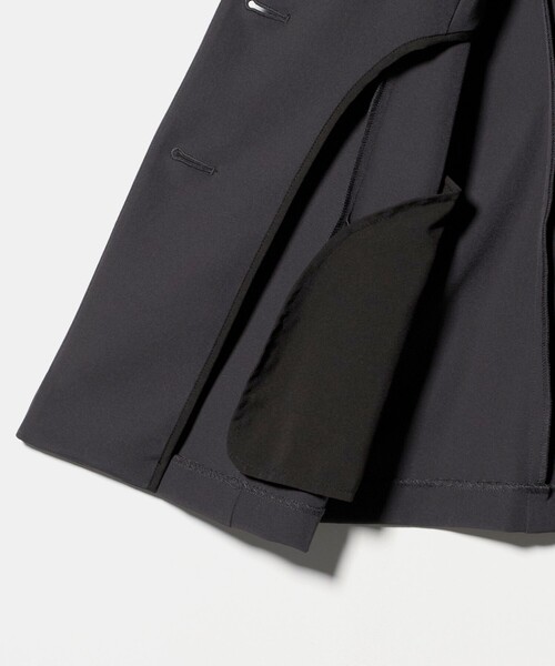 UNITED ARROWS（ユナイテッドアローズ）の「ダブルクロス ベスト -ウォッシャブル-（ベスト・レディース・ブラック/ダークグレー・FREE）」の17枚目の写真
