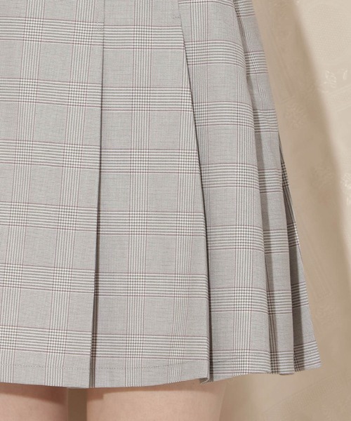 WILLSELECTION（ウィルセレクション）の「ベルト付きプリーツミニスカート（スカート・レディース・ブラック/グレー系その他/ブラウン系その他・FREE）」の16枚目の写真