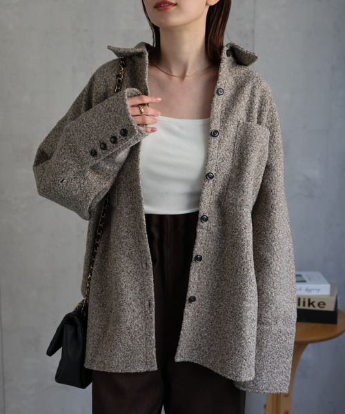 model：162cm 着用サイズ：F