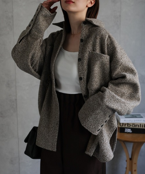 model：162cm 着用サイズ：F