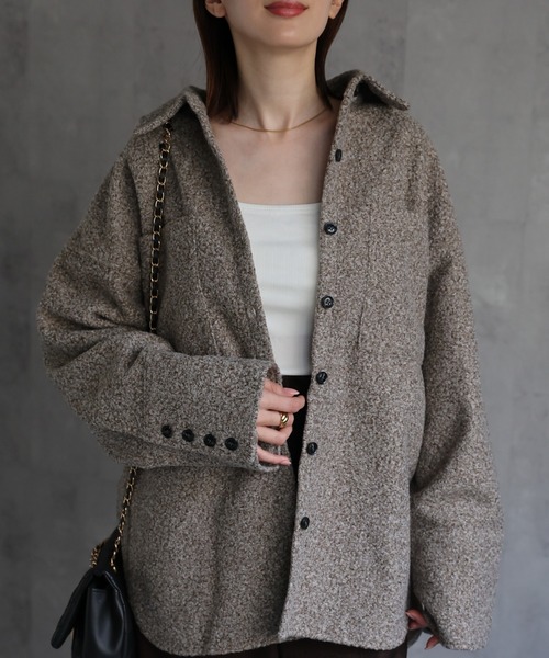 model：162cm 着用サイズ：F