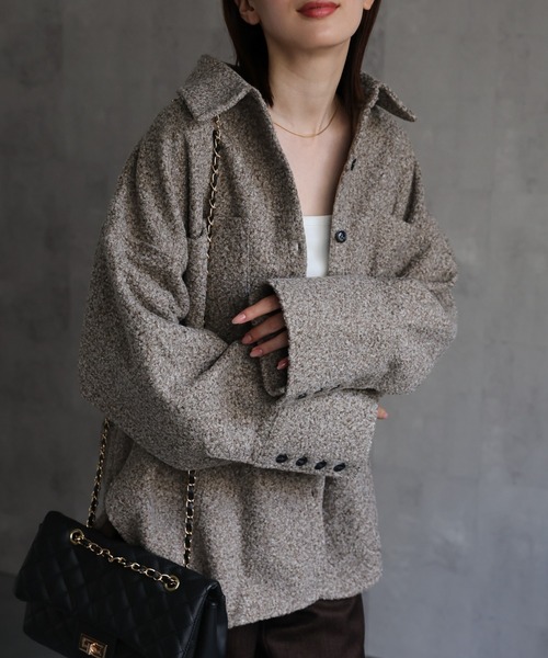 model：162cm 着用サイズ：F