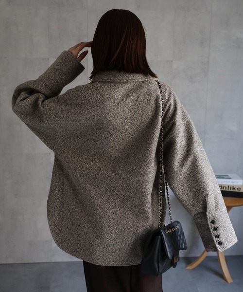 model：162cm 着用サイズ：F