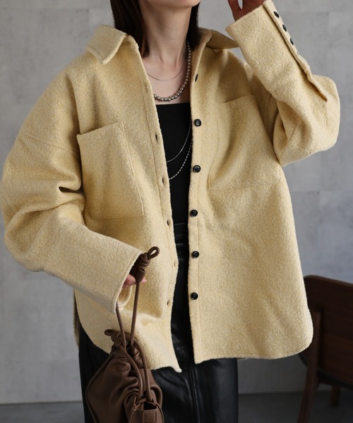 model：162cm 着用サイズ：F