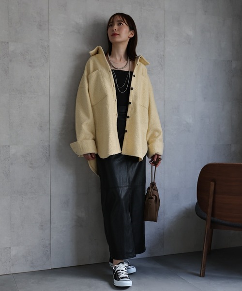 model：162cm 着用サイズ：F