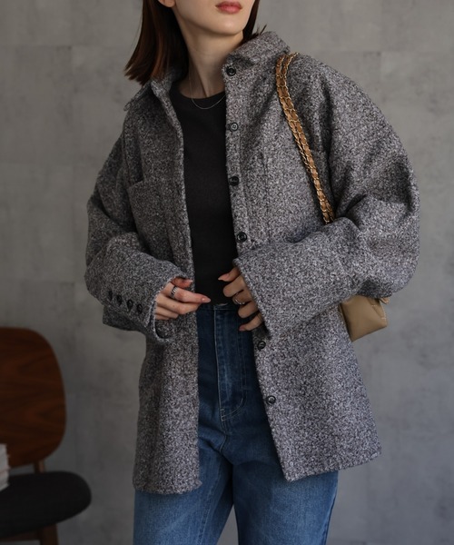 model：162cm 着用サイズ：F