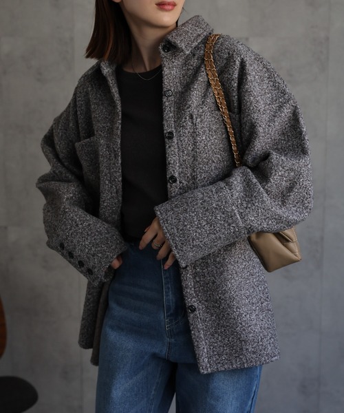 model：162cm 着用サイズ：F