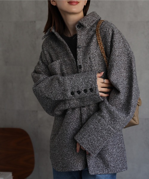 model：162cm 着用サイズ：F