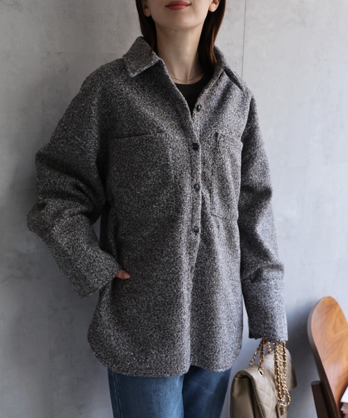 model：162cm 着用サイズ：F