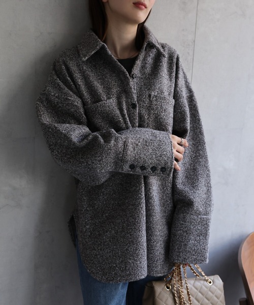 model：162cm 着用サイズ：F