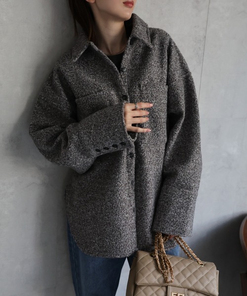 model：162cm 着用サイズ：F