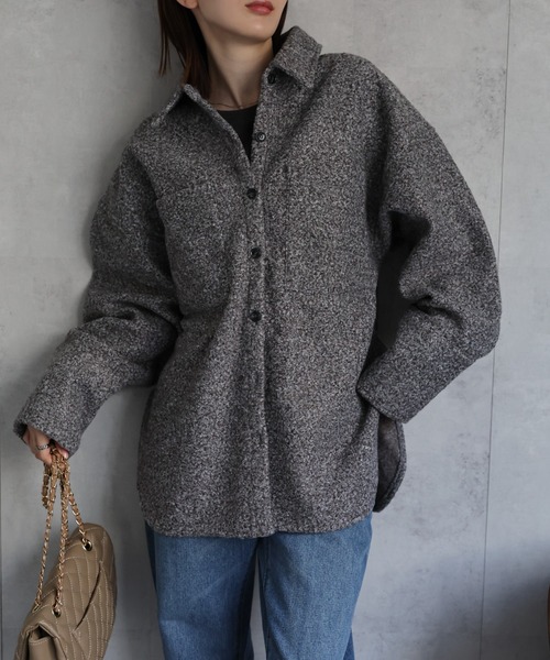 model：162cm 着用サイズ：F