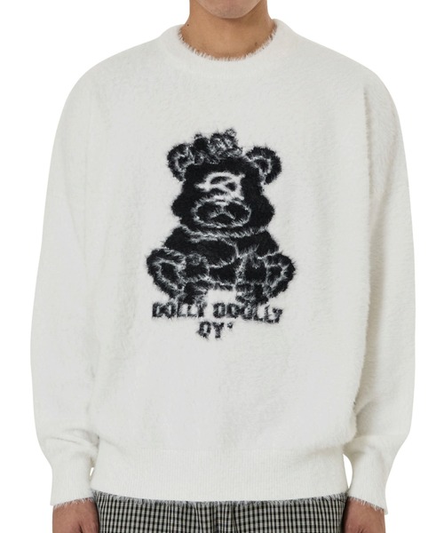 OY/オーワイ』MULTI DOLLY HAIRY KNIT/マルチドリー ヘアリーニット OY