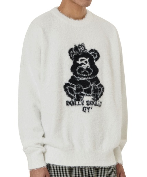 OY（オーワイ）の「『OY/オーワイ』MULTI DOLLY HAIRY KNIT/マルチ