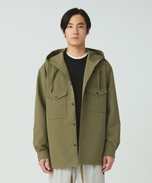 Snow Peak | Snow Peak / Easy Cloth Hooded Shirt  イージークロスフード付き シャツ(シャツ/ブラウス)