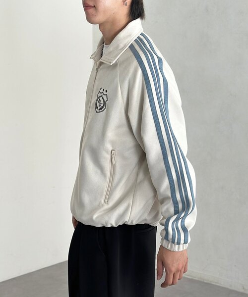 CPCM(シーピーシーエム)の「フェイクスエードトラックジャケット(ブルゾン・レディース・アイボリー/チャコールグレー/ブラウン/グリーン・MEDIUM/LARGE)」の16枚目の写真