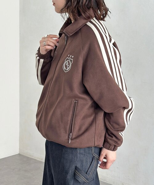 フェイクスエードトラックジャケット（ブルゾン）｜CPCM（シーピー