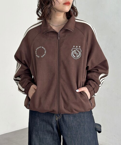 フェイクスエードトラックジャケット（ブルゾン）｜CPCM（シーピー