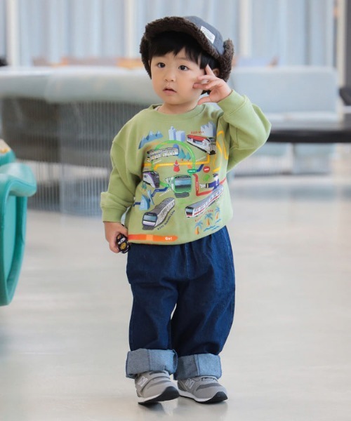 BEAMS mini(ビームスミニ)の「JR 在来線 スウェット プルオーバー 2025FW(90~150cm)(スウェット・キッズ・ベージュ/ネイビー/ミント・90/140/130/120/110/100/150)」の20枚目の写真