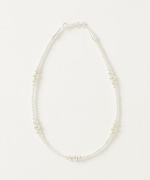 ERICKA NICOLAS BEGAY(エリッカ ニコラス ビゲイ)の「【ERICKA NICOLAS BEGAY】 NPN-12a / 3-35(ネックレス・レディース・シルバー系1/シルバー系2・35cm)」の1枚目の写真