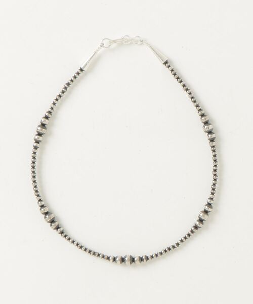 ERICKA NICOLAS BEGAY(エリッカ ニコラス ビゲイ)の「【ERICKA NICOLAS BEGAY】 NPN-12a / 3-35(ネックレス・レディース・シルバー系1/シルバー系2・35cm)」の2枚目の写真
