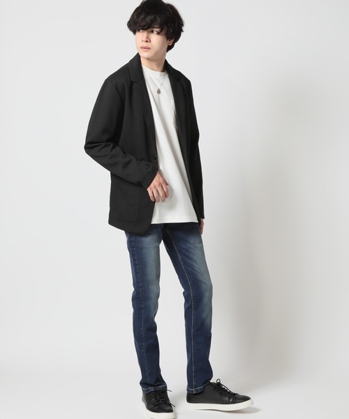 セール】テーラードジャケット スウェット素材（テーラードジャケット