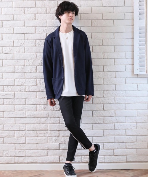 セール】テーラードジャケット スウェット素材（テーラード