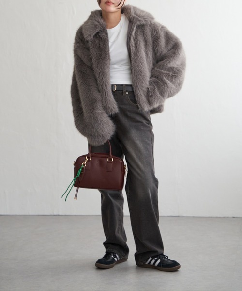 セール】シャギーファーショートコート（ブルゾン）｜VENCEEXCHANGE