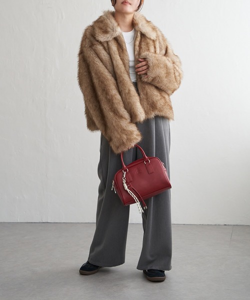 セール】シャギーファーショートコート（ブルゾン）｜VENCEEXCHANGE