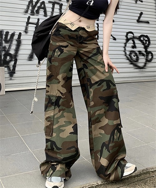 N*J様 NOREMID デニムパンツ迷彩 Dream garden（ドリームガーデン） ジーンズ デニム デニムパンツ 迷彩