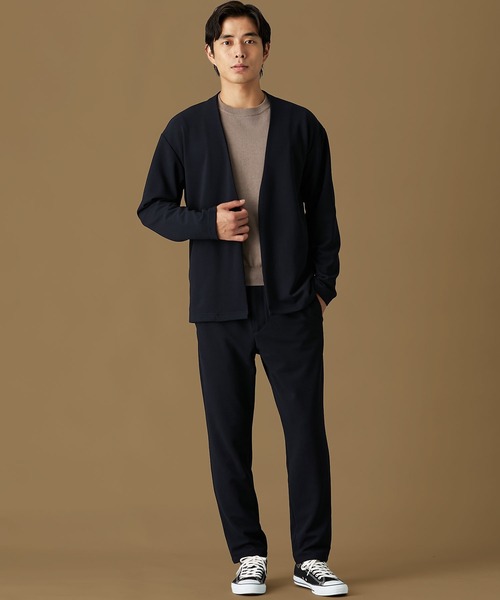 【新品】ノーカラージャケット＆イージーパンツ セットアップ (別売りも可) ADAM ET ROPÉ HOMME(アダム エ ロペ オム) / ノーカラージャケット