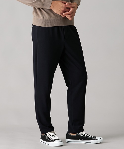 nissen（ニッセン）の「カットソーセットアップスーツ（ノーカラージャケット＋イージーパンツ）　(S～3Lサイズ)（セットアップ・メンズ・ネイビー/ブラック・S/M/L/LL/3L）」の13枚目の写真