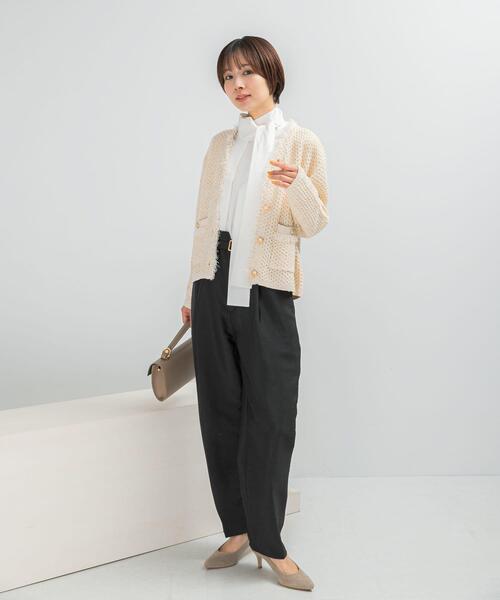 セール】ツイードVネックカーディガン（カーディガン/ボレロ）｜URBAN