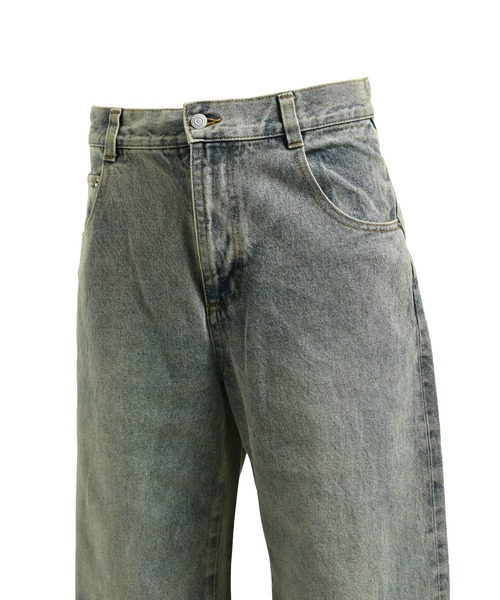 Neutral Untitled(ニュートラルアンタイトルド)の「BAGGY DENIM(デニムパンツ・メンズ・インディゴブルー・30/32/34)」の8枚目の写真