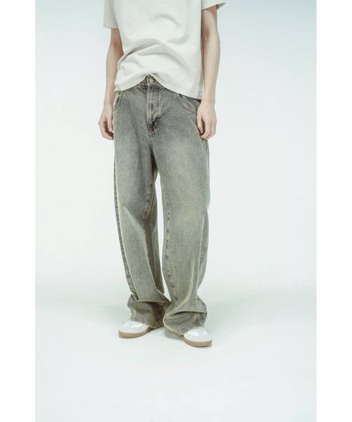 Neutral Untitled(ニュートラルアンタイトルド)の「BAGGY DENIM(デニムパンツ・メンズ・インディゴブルー・30/32/34)」の12枚目の写真