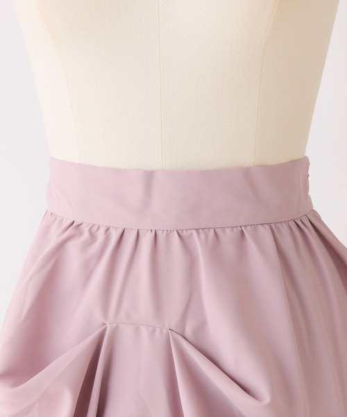 Seemi. byNICECLAUP（ シーミーバイナイスクラップ）の「【Seemi.】デザインバルーンスカート（スカート・レディース・ブラック/ホワイト/ピンク・FREE）」の6枚目の写真