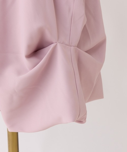 Seemi. byNICECLAUP（ シーミーバイナイスクラップ）の「【Seemi.】デザインバルーンスカート（スカート・レディース・ブラック/ホワイト/ピンク・FREE）」の9枚目の写真