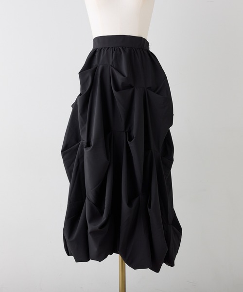 Seemi. byNICECLAUP（ シーミーバイナイスクラップ）の「【Seemi.】デザインバルーンスカート（スカート・レディース・ブラック/ホワイト/ピンク・FREE）」の20枚目の写真