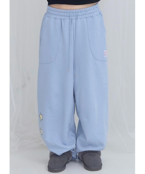 FANCY CLUB（ファンシークラブ）の「【FANCY X DUSTY】DEVIL & ANGEL PRINTED SWEATPANTS / 【ファンシー X ダスティ】デビル＆エンジェルプリントスウェットパンツ（スウェットパンツ・レディース・スカイブルー/ホワイト・ONE SIZE）」の18枚目の写真